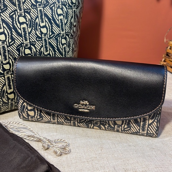 CITY COACH NAUTICAL CHAIN PRINT & WALLET - Picture 4 of 12